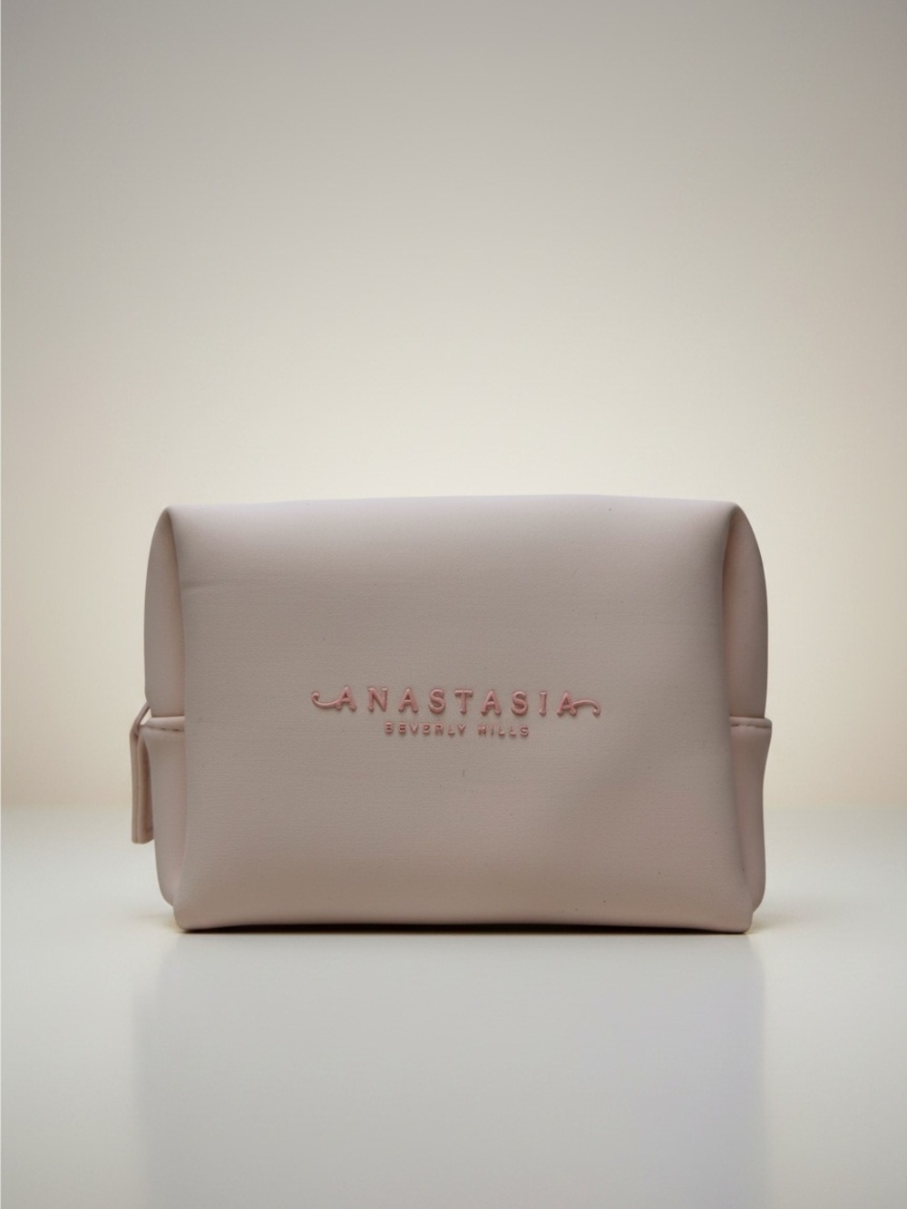 Anastasia Beverly Hills | Faux Leather Makeup Cosmetic Bag | Pink